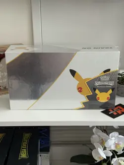 Pokemon Celebrations 25th Anniversary Ultra Premium Collection Sealed + Acrylic - Image 2