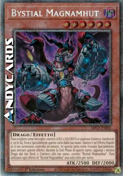 BYSTIAL MAGNAMHUT • Rara Starlight • MP25 IT043 • 1Ed • Yugioh! • ANDYCARDS - Image 1