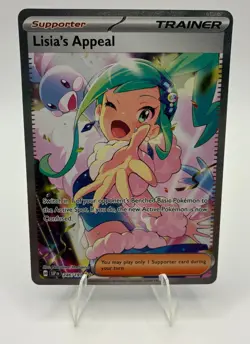 Lisia's Appeal 246/191 SIR Scarlet & Violet: Surging Sparks NM Pokemon - Image 1