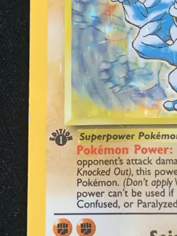 1st Edition! 1999 Pokemon MACHAMP #8/102 Base Set Holo Rare WOTC MP/HP - Image 5