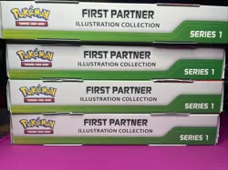 Pokemon Tcg First Partner Illustration Collection Series 1 (Lot of 4) Sealed - Image 2