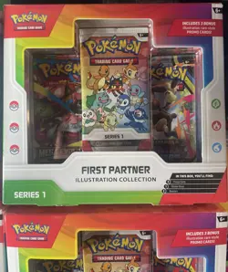 Pokemon Tcg First Partner Illustration Collection Series 1 (Lot of 4) Sealed - Image 4