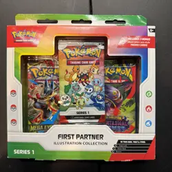 Pokemon TCG First Partner Illustration Collection Series 1 Factory Sealed 2026 - Image 1