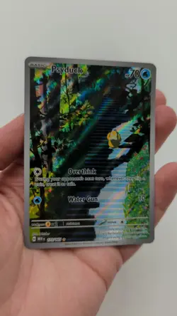 Pokemon TCG Psyduck 175/165 SV Scarlet & Violet-151 Illustration Rare (IR) Holo - Image 2