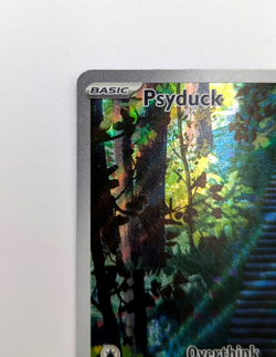Pokemon TCG Psyduck 175/165 SV Scarlet & Violet-151 Illustration Rare (IR) Holo - Image 4
