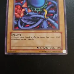 YuGiOh - Darkworld Thorns - LOB-114 - Common Unlimited Edition TCG - Image 3