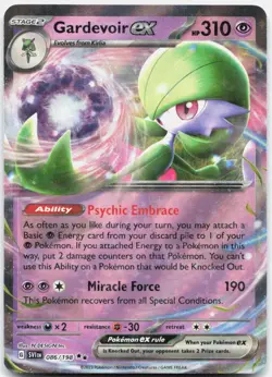 Gardevoir ex 086/198 Double Rare Scarlet & Violet Pokemon NM - Image 1