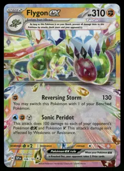 Flygon ex 106/191 Double Rare Surging Sparks Pokemon NM - Image 1
