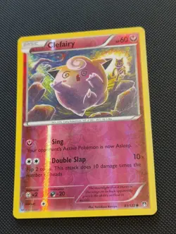 Clefairy 81/122 Common BREAKpoint Pokemon Reverse Holo - Image 1