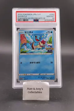 Squirtle - 290/S-P Sword & Shield Promos Regular (Japanese) PSA 10 Pokemon - Image 1