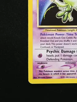 Celebi 3/64 Holo Rare 2001 WoTC Neo Revelation Pokemon Wizards Of The Coast TCG - Image 5