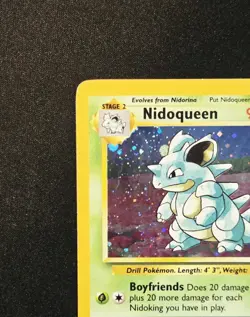 Nidoqueen 12/130 Holo Rare WOTC Base Set 2 Pokemon 2000 Wizards Of The Coast TCG - Image 5