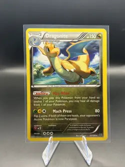 2015 Pokemon TCG XY Roaring Skies Dragonite 51/108 Base - Image 1