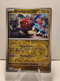 Druddigon 115/159 SV09: Journey Together Reverse Holo Pokemon TCG NM - Image 1