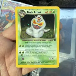 Pokemon Dark Arbok 2/82 Team Rocket 1st Edition Holo Rare English HP 60 - Image 1