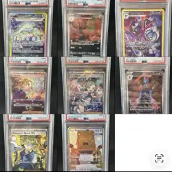 Pokemon TCG PSA Slab Lot Of 8 Check Out All Pictures. - Image 1