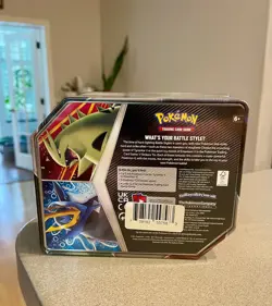 Pokemon TCG empoleon V Strikers Tin Sealed Pack 820650809552 - Image 2