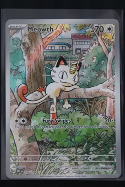 Pokemon TCG Me02: Phantasmal Flames Pokemon TCG Meowth (PFL) 106/094 Near Mint - Image 1