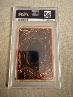 YUGIOH - The Winged Dragon Of RA - LED7-EN000 - Ghost Rare - 1st Edition - PSA 9 - Image 3