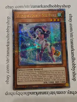 YuGiOh Windwitch - Ice Bell RA04-EN273 Quarter Century Secret Rare - Image 1