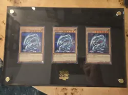 YU-GI-OH! KC01 Blue-Eyes White Dragon x3 Kaiba 25th Anniversary Briefcase Set - Image 1