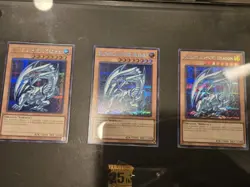 YU-GI-OH! KC01 Blue-Eyes White Dragon x3 Kaiba 25th Anniversary Briefcase Set - Image 2