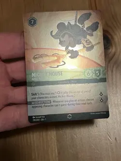 2023 Disney Lorcana The First Chapter Mickey Mouse Enchanted 210/204 - Image 3