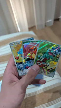 Pokemon TCG - First Partner Illustration Collection Series 1 Kanto - 037 038 039 - Image 1