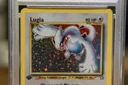 2000 Pokemon Neo Genesis Lugia Holo #9/111 1st Edition. PSA Graded 1 - Image 3