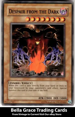 Despair from the Dark #DCR-023 Dark Crisis Yugioh Common - Image 1