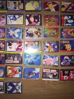 Lot 40 cartes DBZ Dragon Ball Z Japan Francaise vintage Bandai trading cardz - Image 4