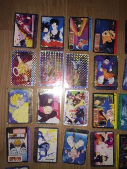 Lot 40 cartes DBZ Dragon Ball Z Japan Francaise vintage Bandai trading cardz - Image 5