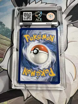 ACE 9 TCG N's Reshiram 167/159 Journey Together Box Topper Stamped Match Label - Image 2
