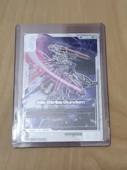 Gundam TCG Alie Strike Gundam SP ST04-001 LR+ Alt Art - GD04 Phantom Aria - Image 3