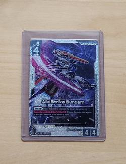 Gundam TCG Alie Strike Gundam SP ST04-001 LR+ Alt Art - GD04 Phantom Aria - Image 4