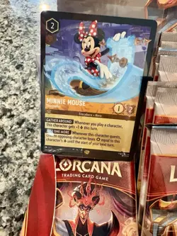 Disney Lorcana bulk Lot. 200+ Cards, Foils Included C-L. NM. Read Description. - Image 3