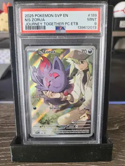 N's Zorua - 189 (Pokemon Center Exclusive) 189 Sv: Scarlet & Violet Promo Cards - Image 1
