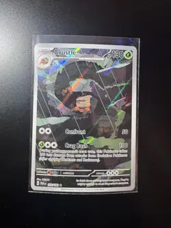 Pokemon TCG Paradox Rift Crustle Rare Card 183/182 Secret Illustration 2023 Sir - Image 1