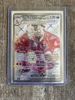 Pokemon TCG Charizard EX Scarlet & Violet Paldean Fates Promo Card #74 - Image 1