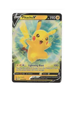 Pikachu V - Promo SWSH: Sword & Shield Promo Cards SWSH198 NM - Image 1