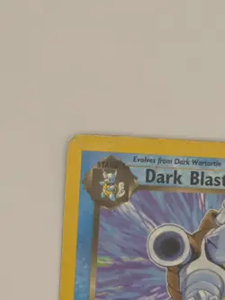 Dark Blastoise 20/82 Team Rocket Rare Regular 70 HP Pokemon TCG Card - Image 2