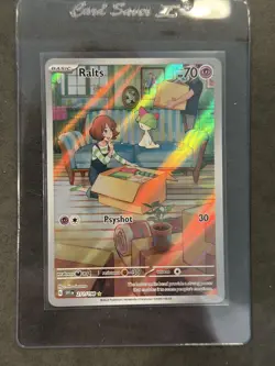 Pokemon Ralts SV01 Scarlet Violet Illustration Rare Full Art Holo 211/198 Card - Image 1