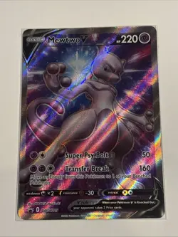 Mewtwo V Holo Promo Pokemon SWSH: Sword & Shield Promo Cards SWSH229 Lp See Pic - Image 1