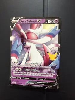 Dark Sylveon V SWSH134 SWSH: Sword & Shield Promo Cards Holo - Image 1