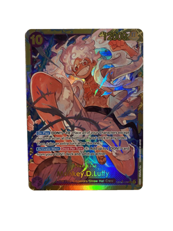 One Piece Card Game Monkey D Luffy OP05-119 SEC Awakening Of The New Era English - Image 1