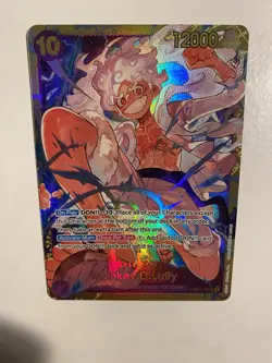 One Piece Card Game Monkey D Luffy OP05-119 SEC Awakening Of The New Era English - Image 4