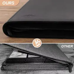 Card Binder for Trading Cards - 9 Pocket Zip MTG Binder with 432 Side Loading Po - Image 1