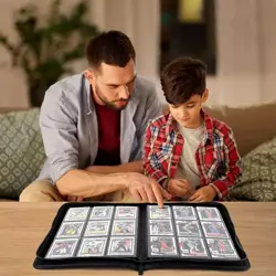 Card Binder for Trading Cards - 9 Pocket Zip MTG Binder with 432 Side Loading Po - Image 2