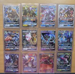 Pokemon TCG GX Lot (12 Cards) Tauros Tapu Koko Palkia Solgaleo Machamp - Image 1