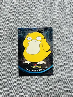 Psyduck Topps 54 Pokemon Card Holo TOPPS TV Animation Edition - Image 1